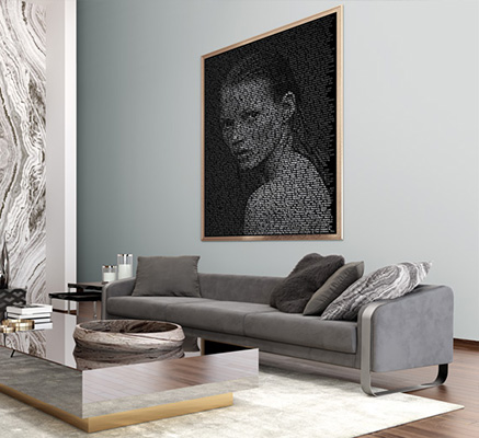 4 Examples of How to Combine Decoration and Art in your home