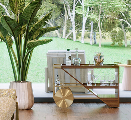 3 Ideias de Carrinho de Chá Vintage para uma Decoração de Luxo