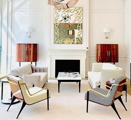 Matériaux Tendance Design d’Intérieur 2022: Métal