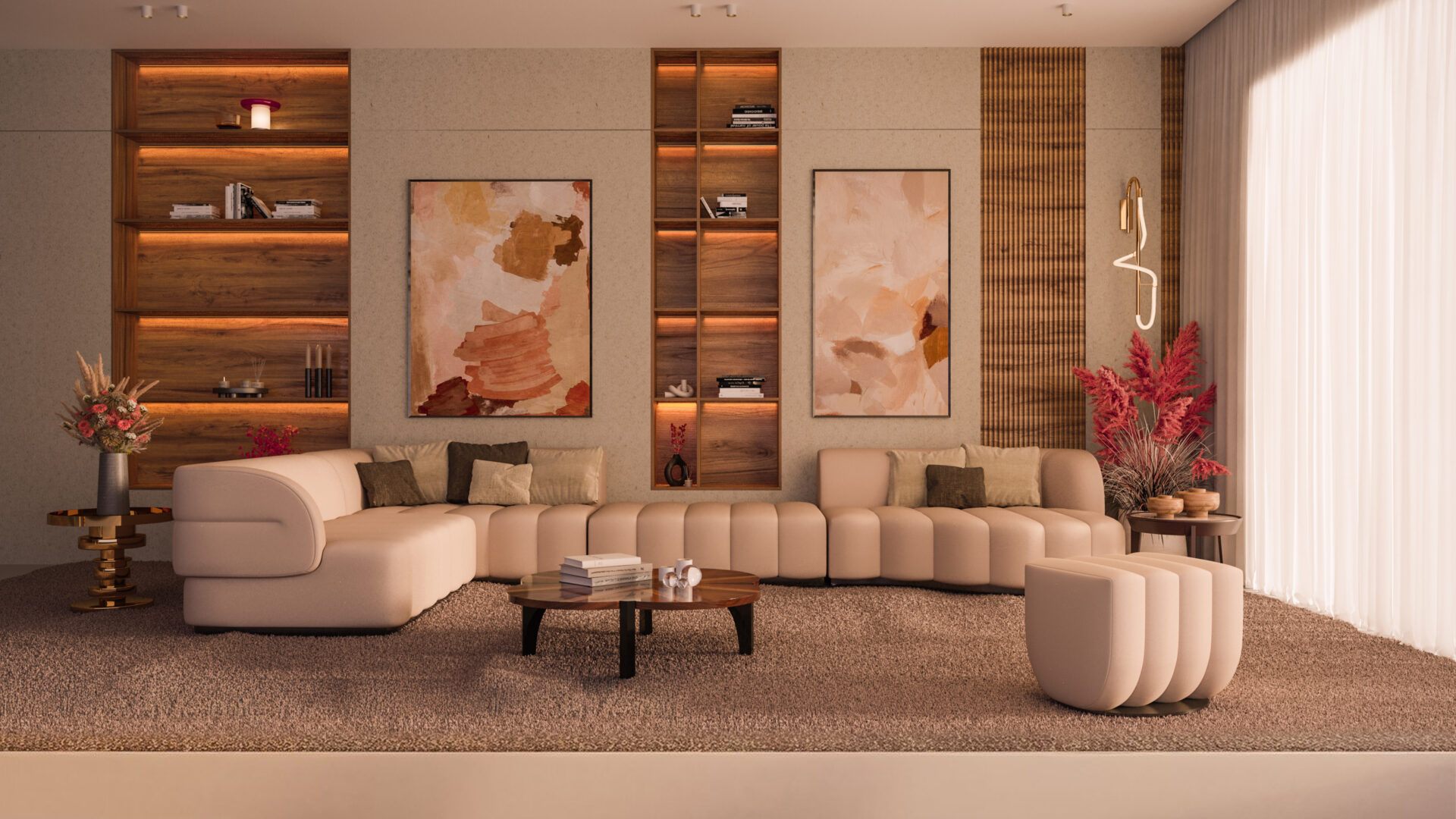 Roma Modular Sofa: Flexible Design Meets Contemporary Style